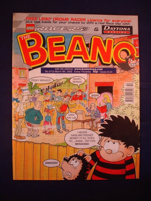 P - Beano Comic # 3112 - 9th March 2002