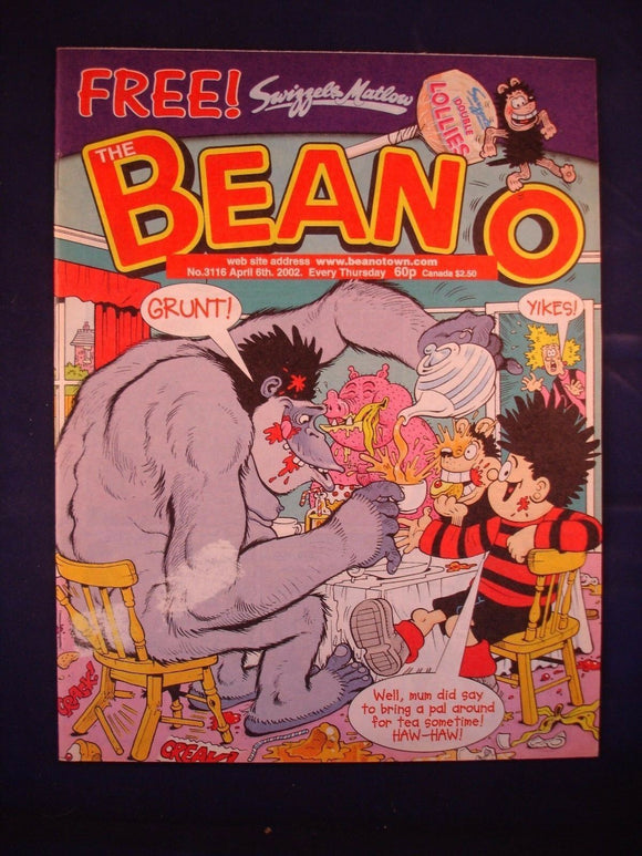 P - Beano Comic # 3116 - 6th April 2002