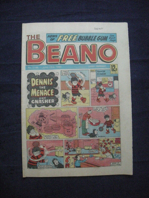 * Beano Comic - 2188 - June 23 1984