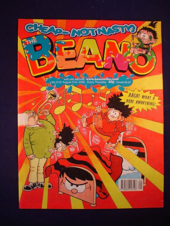 P - Beano Comic # 3137 - 31st August  2002