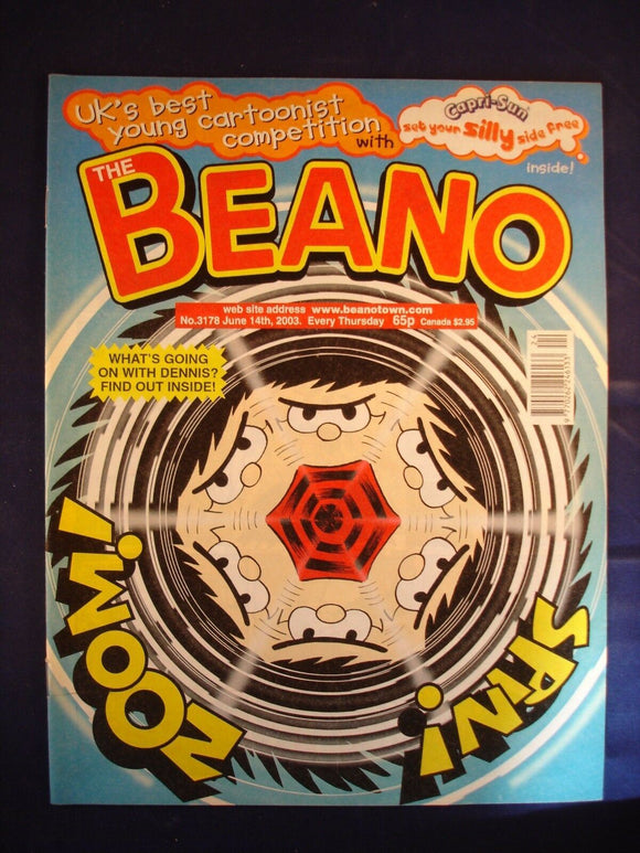 P - Beano Comic # 3178 - 14th June 2003  -