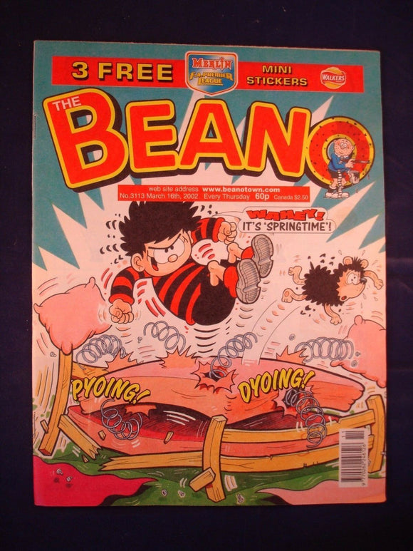 P - Beano Comic # 3113 - 16th March 2002
