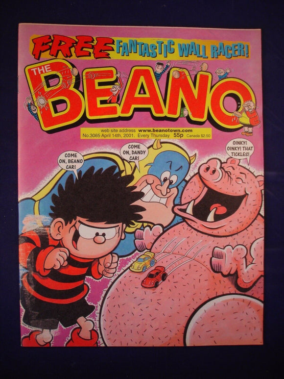 P - Beano Comic # 3065- 14th April  2001  -
