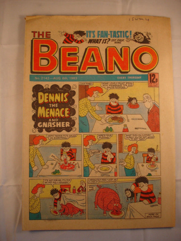 Beano Comic - 2142 - August 6th 1983