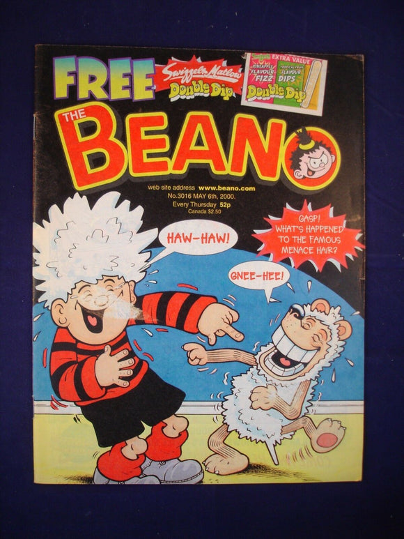 P - Beano Comic # 3016 -  6th May 2000  -