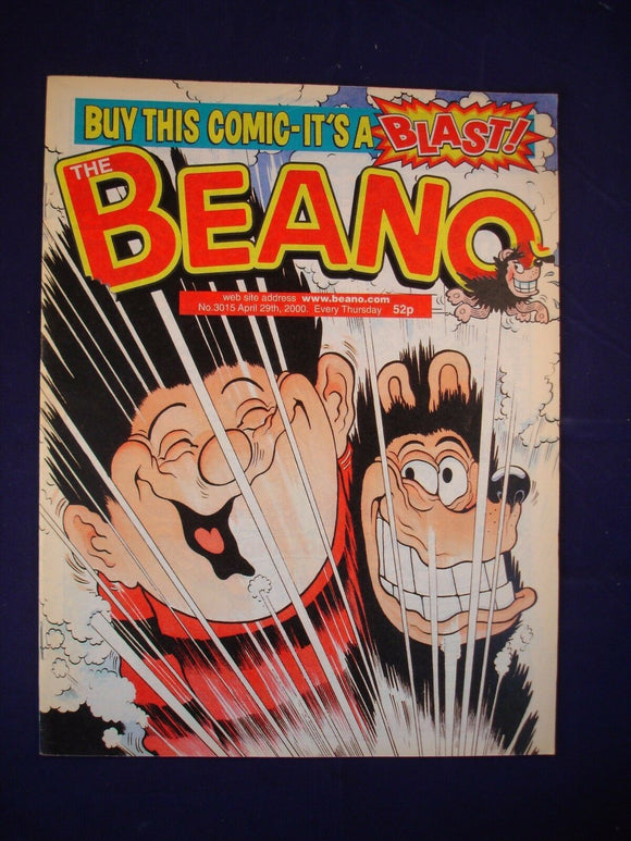 P - Beano Comic # 3015 -  29th April 2000  -