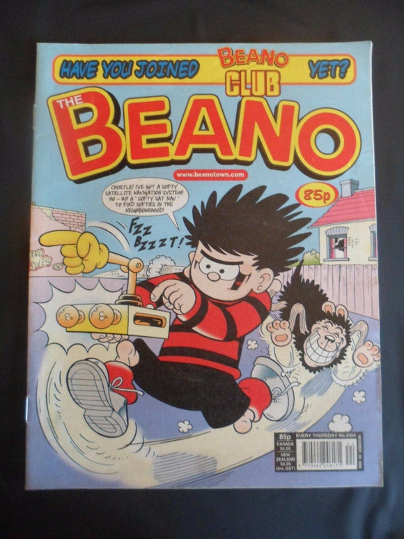 Beano  Comic - 3354 - 4 November 2006 - (Box W)