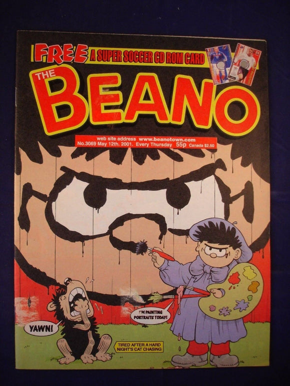 P - Beano Comic # 3069 - 12th May  2001  -