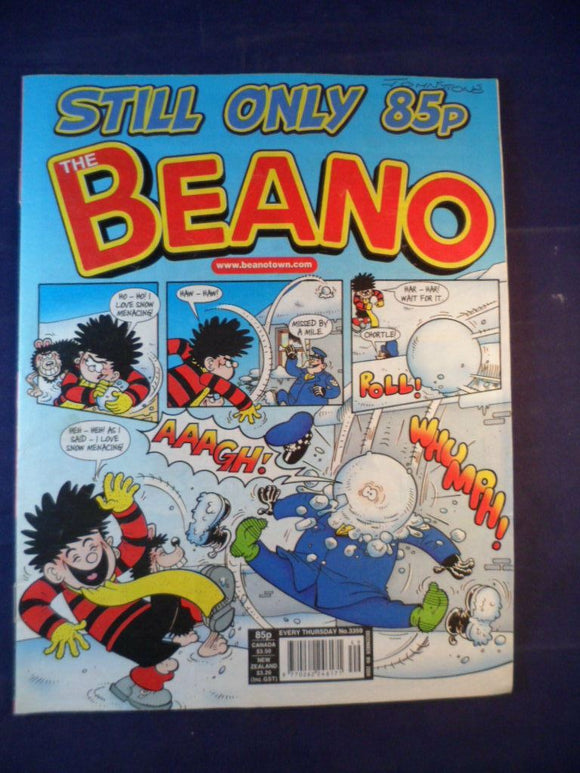 Beano  Comic - 3359 - 9 December 2006