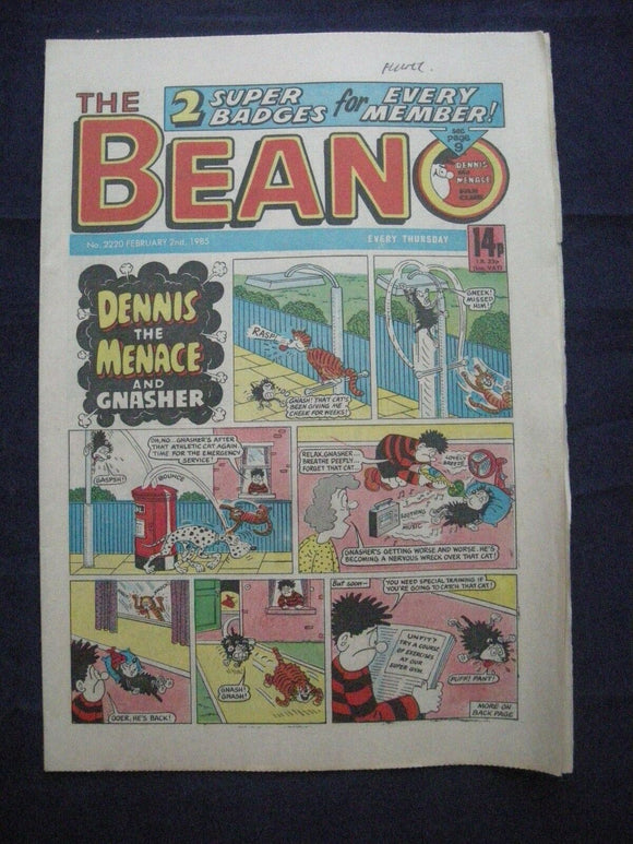 * Beano Comic - 2220 - February 2 1985