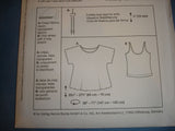 Burda Easy  7793 sewing pattern T-shirt and top sizes european 38 - 50