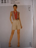 Burda Style 7076 sewing pattern Blouse, jacket and shorts sizes european 34-44