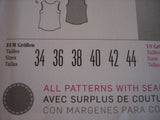 Burda Style 7076 sewing pattern Blouse, jacket and shorts sizes european 34-44