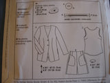 Burda Style 7076 sewing pattern Blouse, jacket and shorts sizes european 34-44
