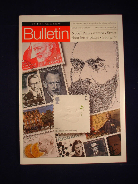 GB Stamps - British Philatelic Bulletin - Vol 39 # 1 - September 2001