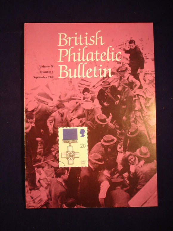 GB Stamps - British Philatelic Bulletin - Vol 28 # 1 - September 1990