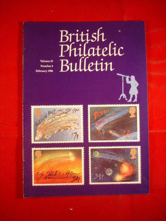 GB Stamps - British Philatelic Bulletin - Vol 23 # 6 - February 1986