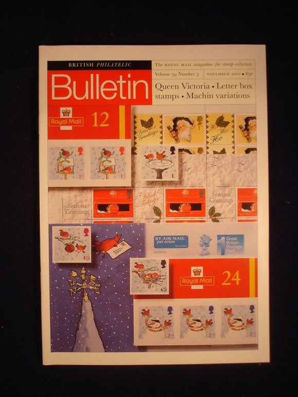 GB Stamps - British Philatelic Bulletin - Vol 39 # 3 - November 2001