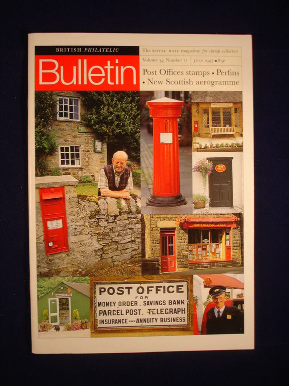 GB Stamps - British Philatelic Bulletin - Vol 34 # 11 - July 1997