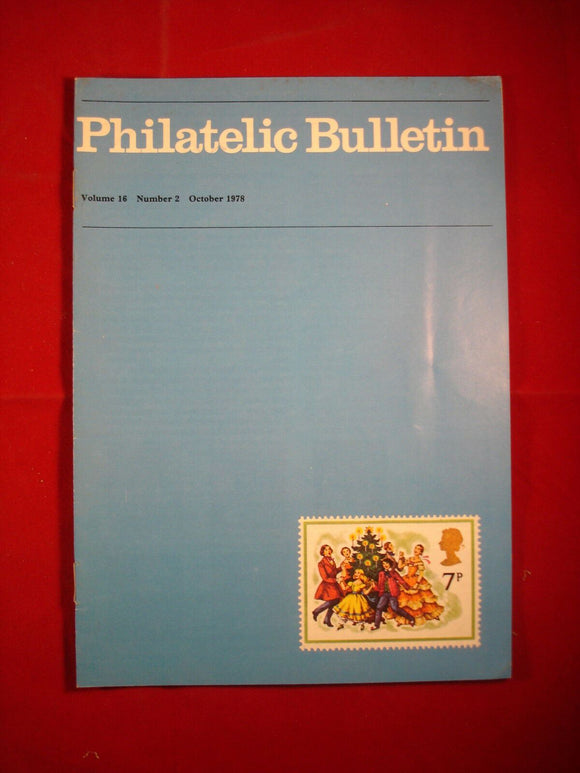 GB Stamps - British Philatelic Bulletin - Vol 16 # 2 - October 1978