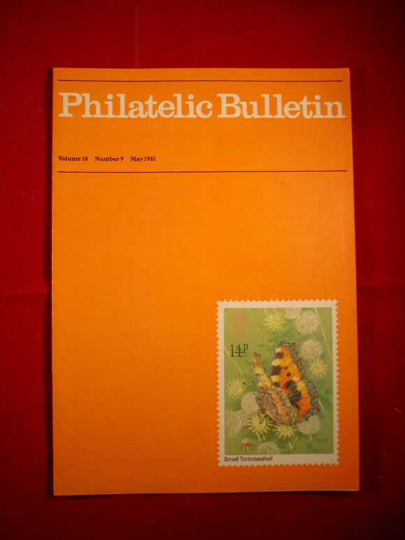 GB Stamps - British Philatelic Bulletin - Vol 18 # 9 - May 1981