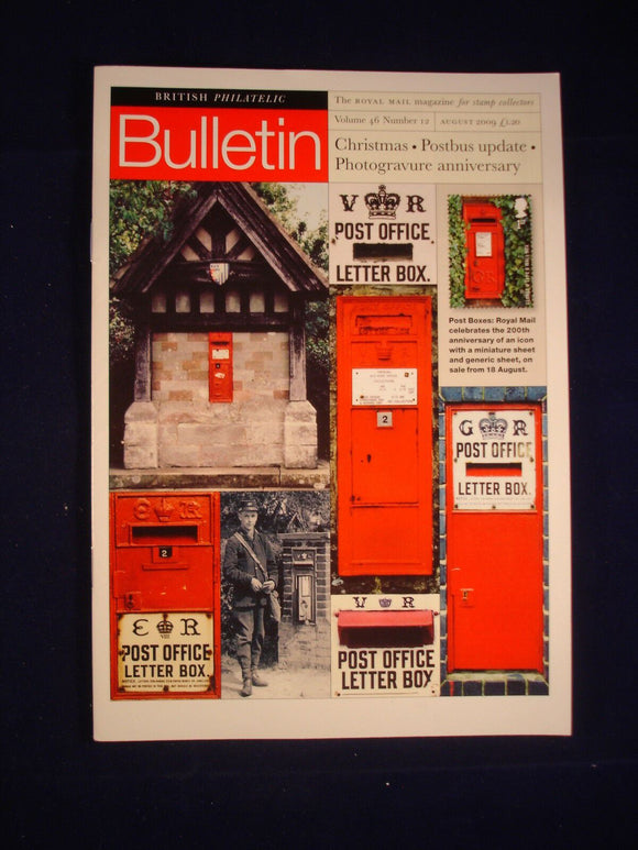 GB Stamps - British Philatelic Bulletin - Vol 46 # 12 - August 2009