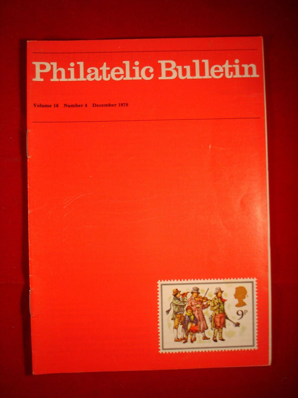 GB Stamps - British Philatelic Bulletin - Vol 16 # 4 - December 1978