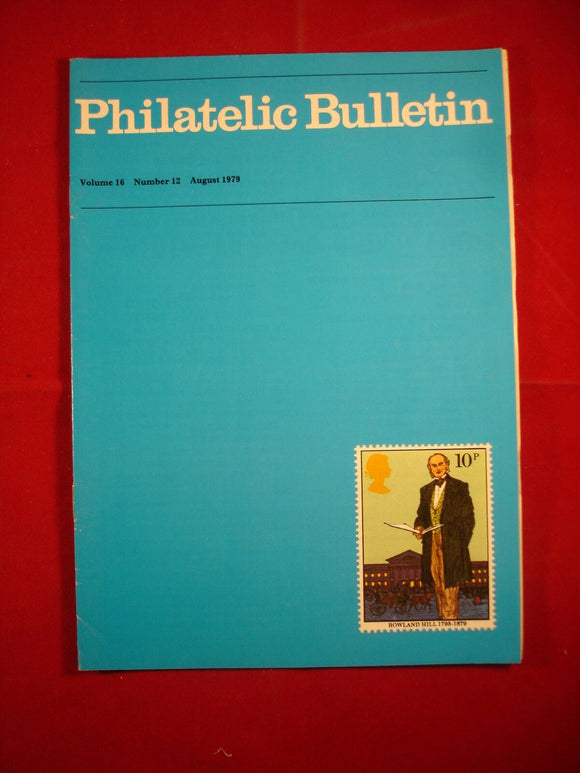 GB Stamps - British Philatelic Bulletin - Vol 16 # 12 - August 1979