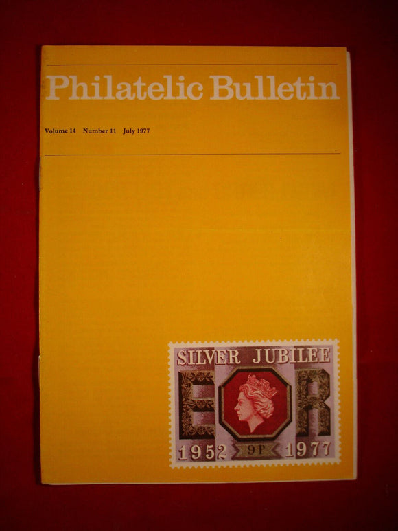 GB Stamps - British Philatelic Bulletin - Vol 14 # 11 - July 1977
