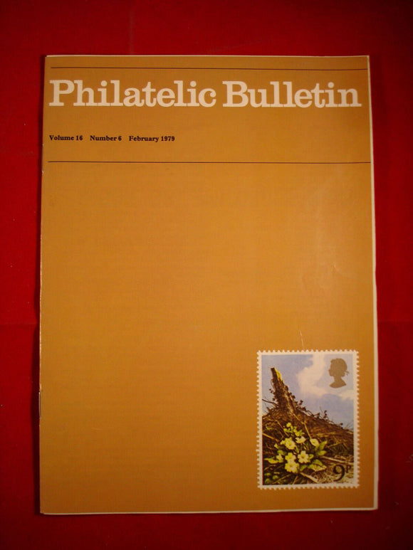 GB Stamps - British Philatelic Bulletin - Vol 16 # 6 - February 1979