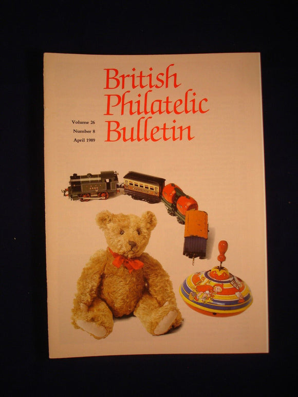 GB Stamps - British Philatelic Bulletin - Vol 26 # 8 - April 1989