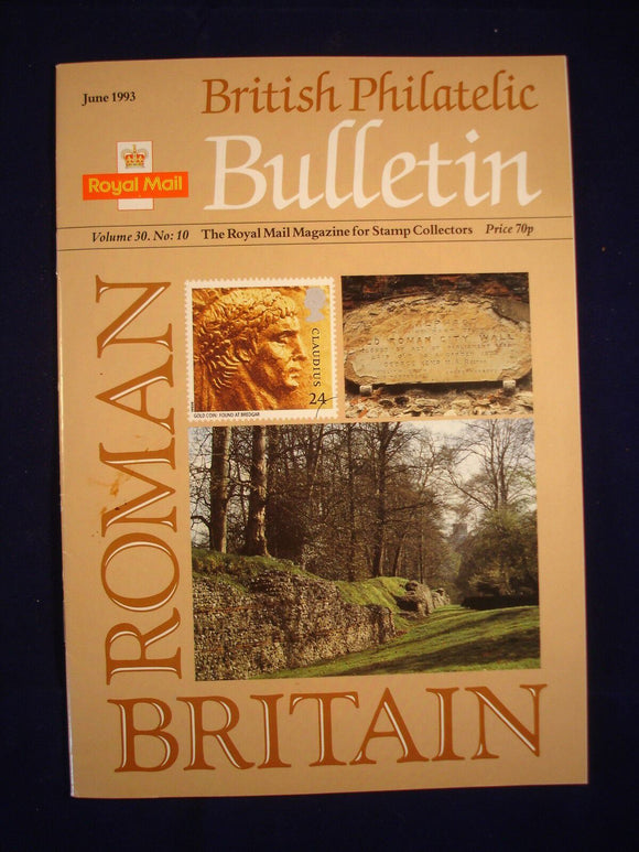 GB Stamps - British Philatelic Bulletin - Vol 30 # 10 - June 1993