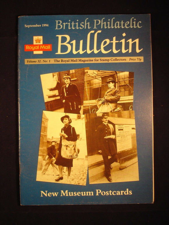 GB Stamps - British Philatelic Bulletin - Vol 32 # 1 - September 1994
