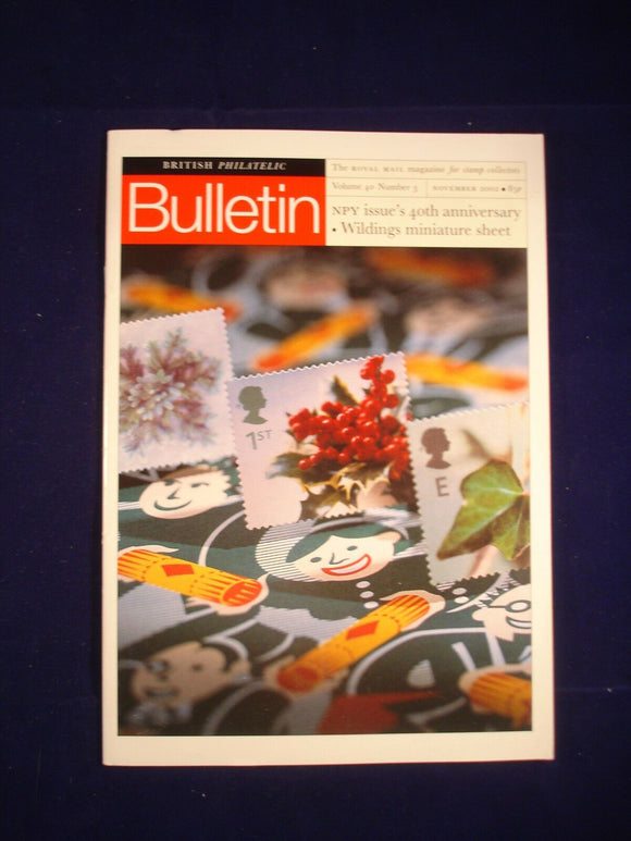 GB Stamps - British Philatelic Bulletin - Vol 40 # 3 - November 2002