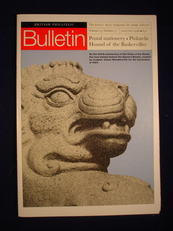 GB Stamps - British Philatelic Bulletin - Vol 35 # 5 - January 1998