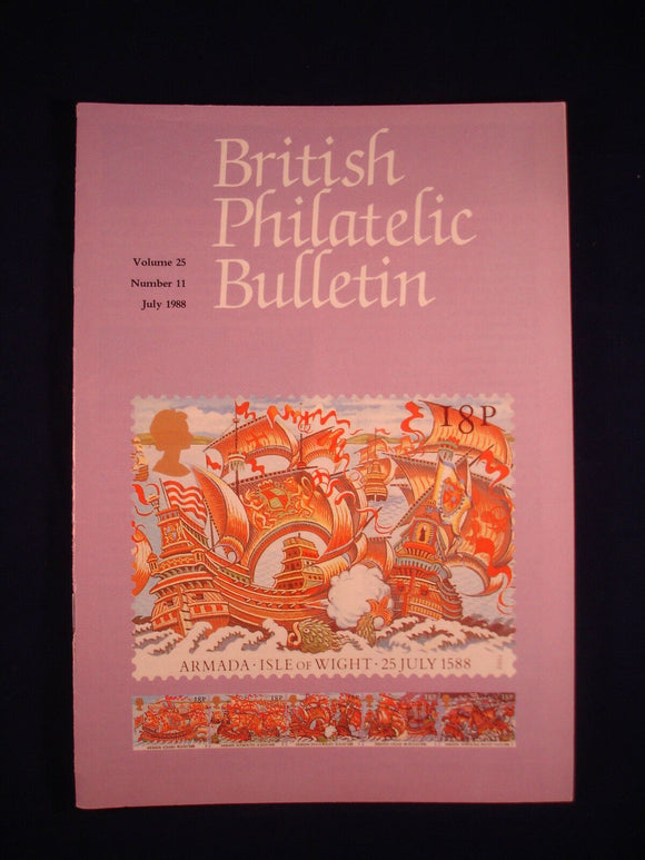 GB Stamps - British Philatelic Bulletin - Vol 25 # 11 - July 1988