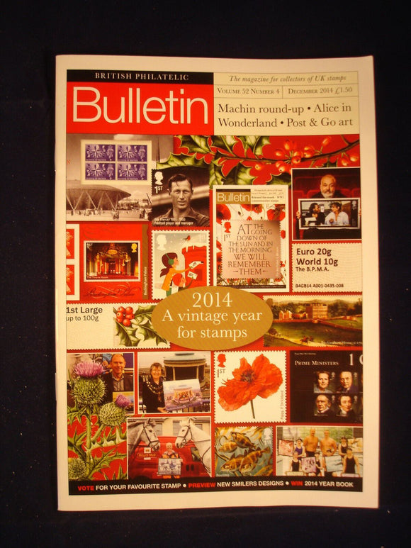 GB Stamps - British Philatelic Bulletin - Vol 52 # 4 - December 2014