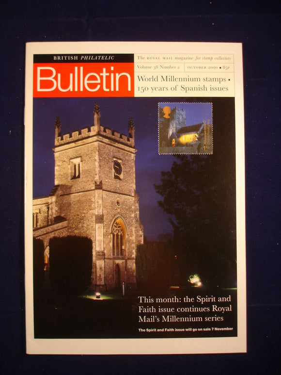 GB Stamps - British Philatelic Bulletin - Vol 38 # 2 - October 2000