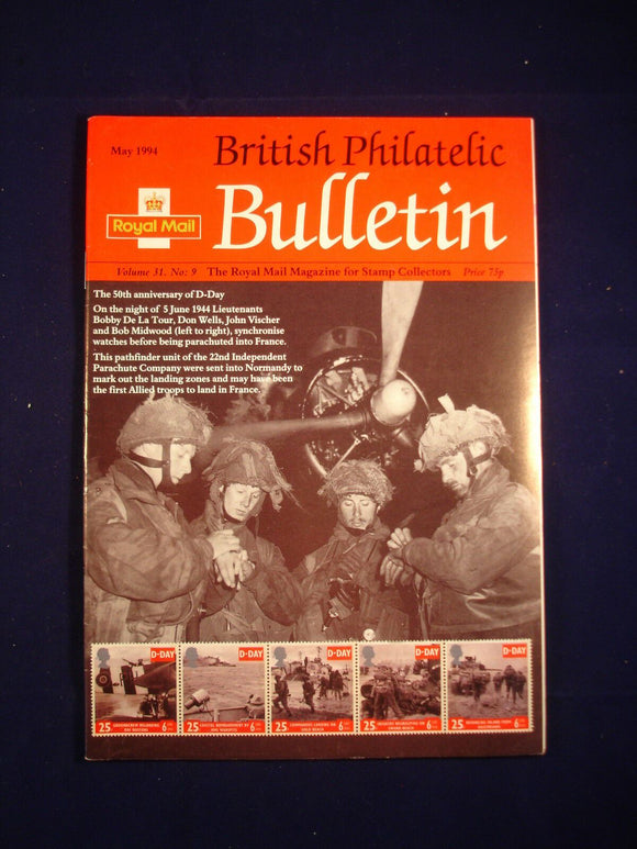 GB Stamps - British Philatelic Bulletin - Vol 31 # 9 - May 1994