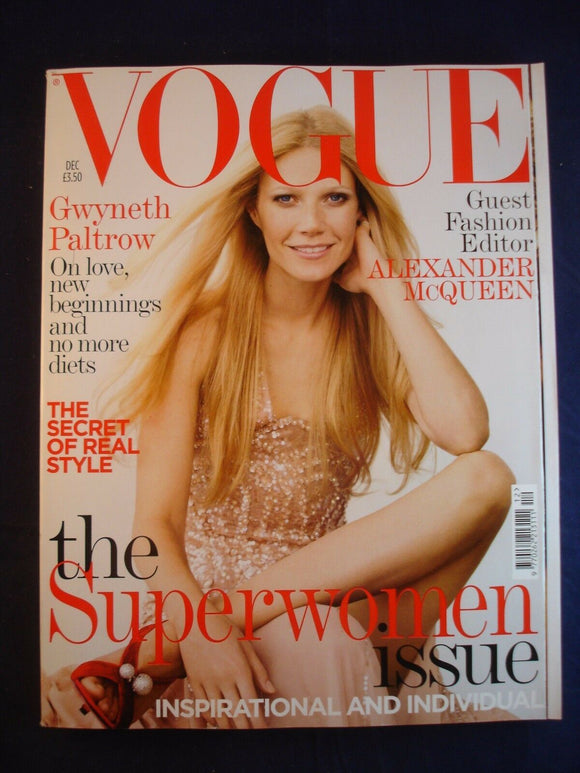 Vogue - December 2005 - Gwyneth Paltrow - Alexander McQueen