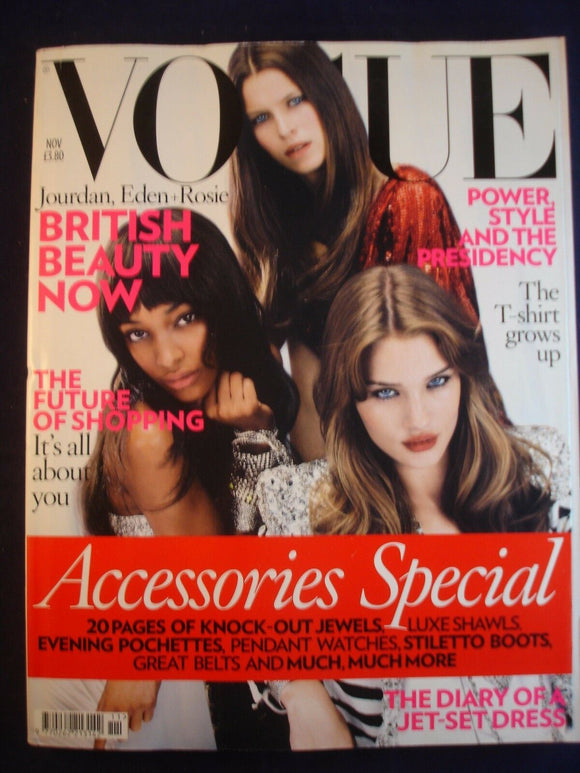 Vogue - November 2008 - British beauty - Accessories special