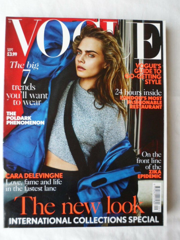 Vogue - Cara Delevingne - September 2016