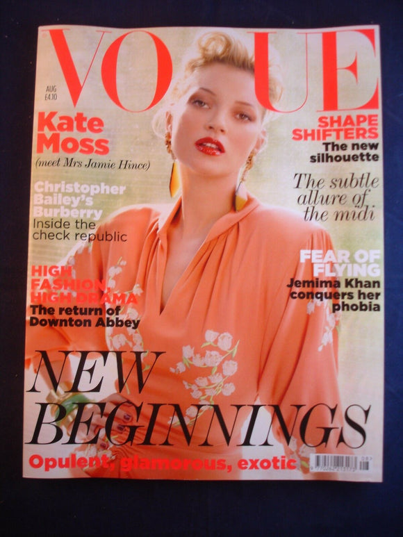 Vogue - August 2011  - Kate Moss