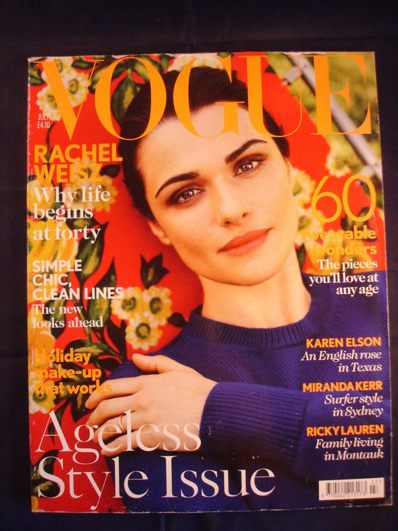 Vogue - July 2012 - Rachel Weisz