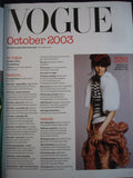 Vogue - October 2003 - Sarah Jessica Parker