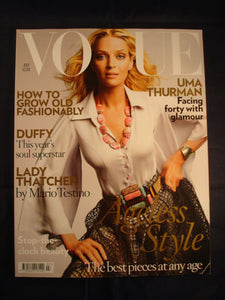 Vogue - July 2008 - Uma Thurman