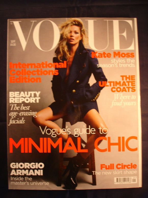 Vogue - September 2010 - Kate Moss