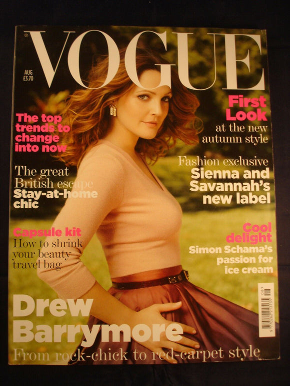 Vogue - August 2007 - Drew Barrymore