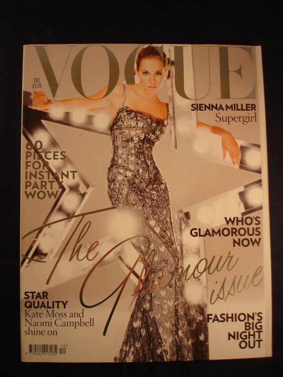 Vogue - December 2007 - Sienna Miller