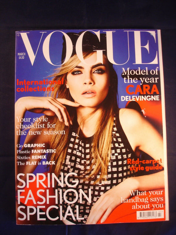 Vogue - March 2013 - Cara Delevingne